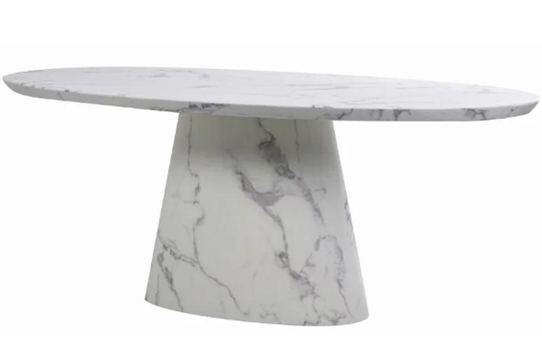 Mesa comedor Semersooq blanco