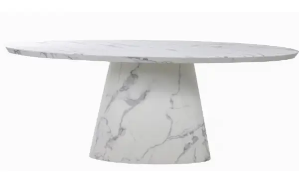 Mesa comedor Semersooq blanco