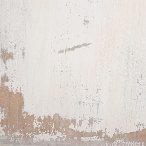 aparador de madera de pino blanco rozado