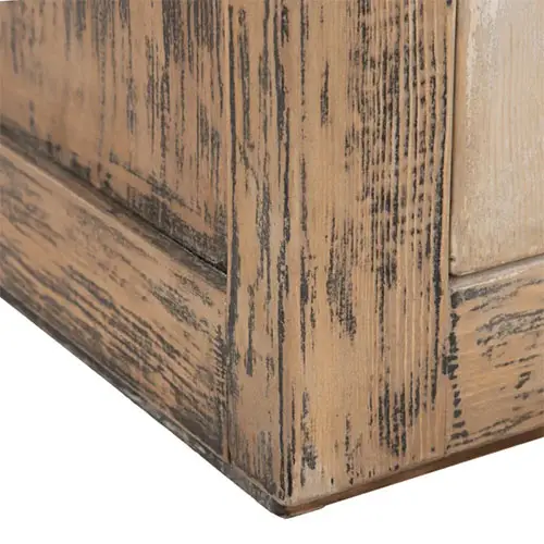armario de madera de pino natural