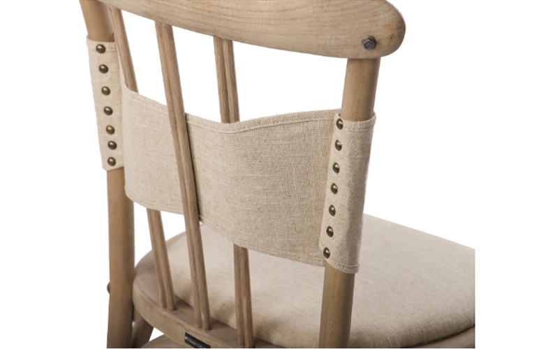 Silla Kalix lino natural