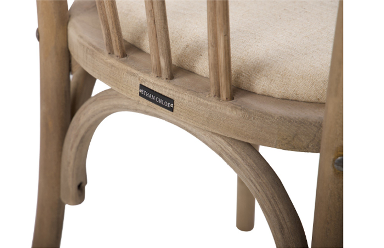 Silla Kalix lino natural
