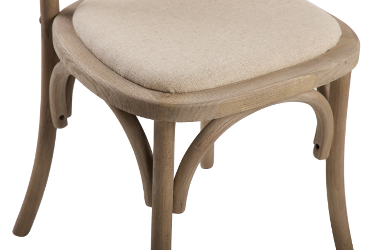 Silla Kalix lino natural