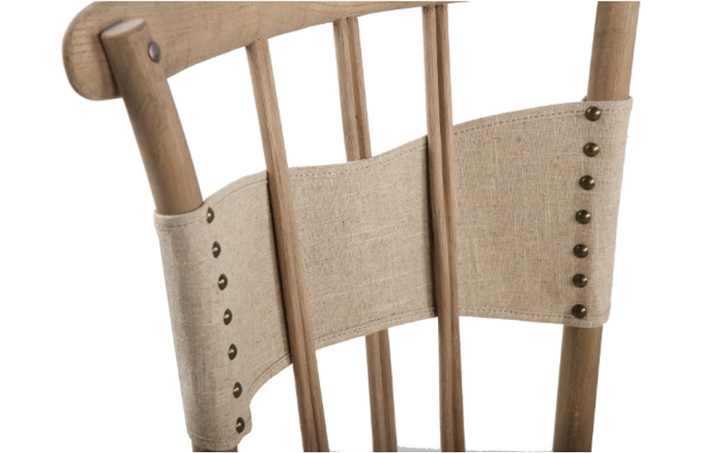 Silla Kalix lino natural