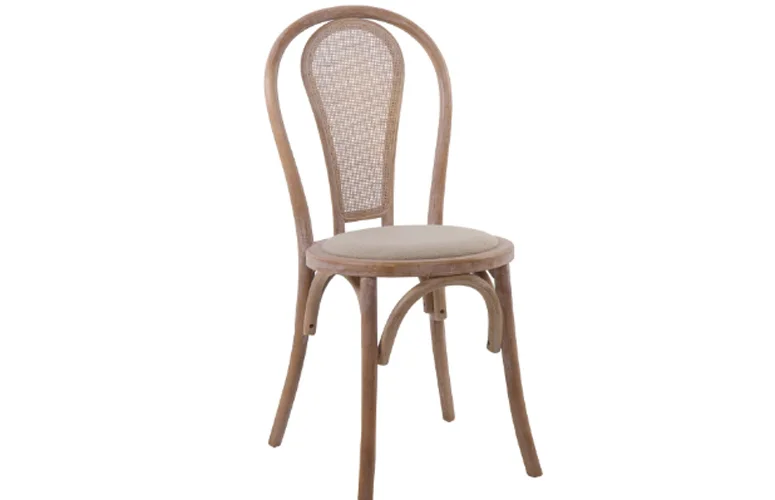 Silla Asele madera gris