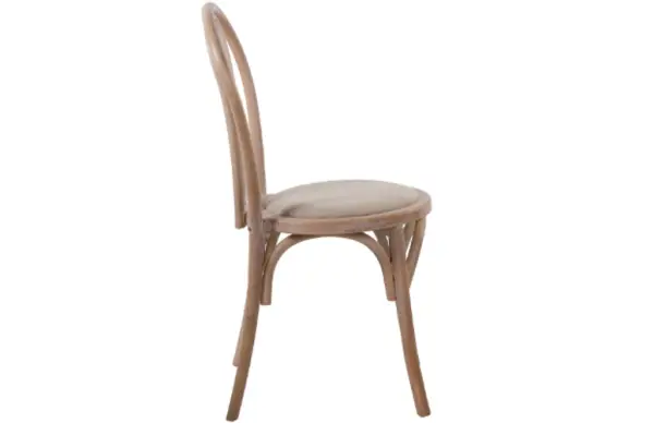 Silla Asele madera gris