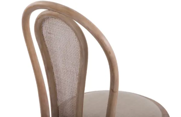 Silla Asele madera gris