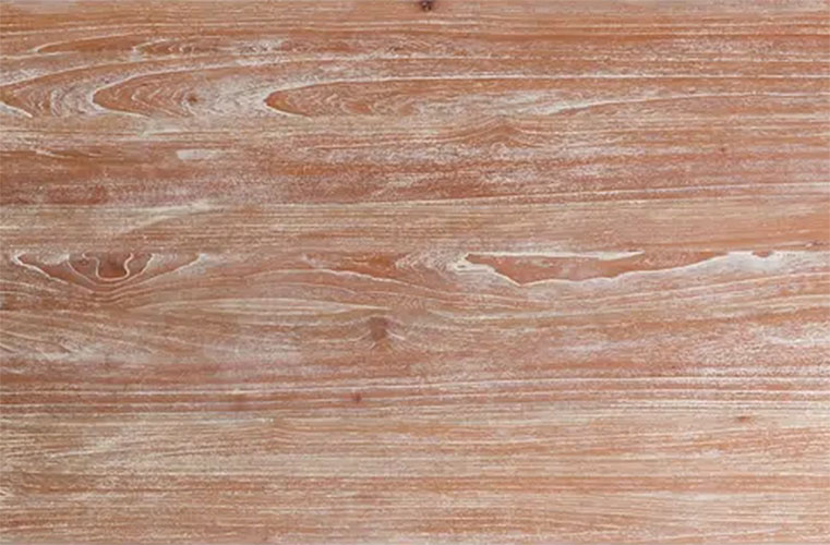 Mesa comedor madera mindi gris rozado
