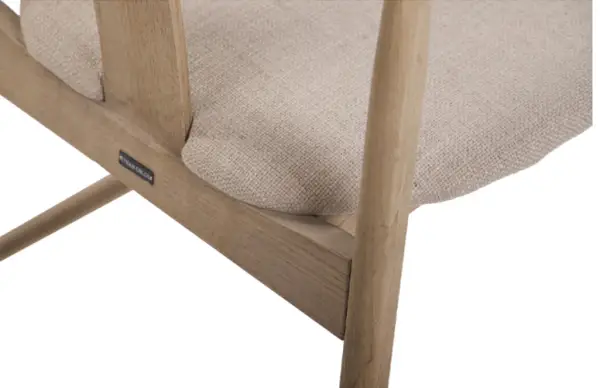 Silla Sorsele madera gris