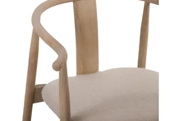 Silla Sorsele madera gris