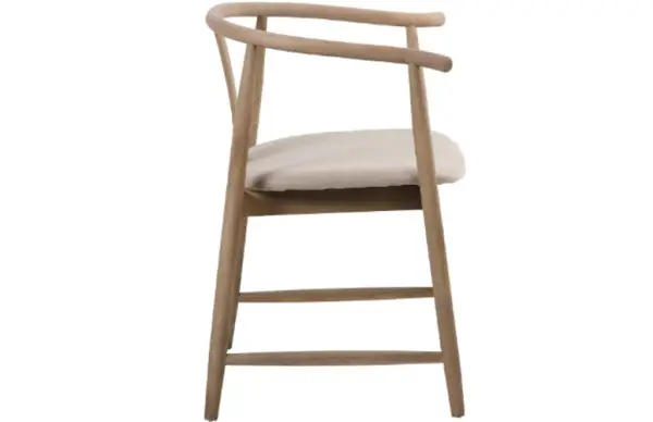 Silla Sorsele madera gris
