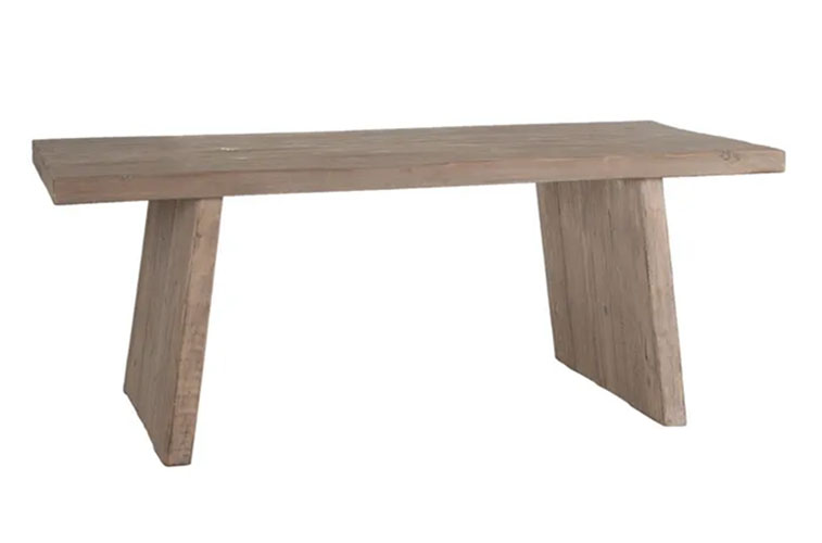 mesa comedor madera de pino natural