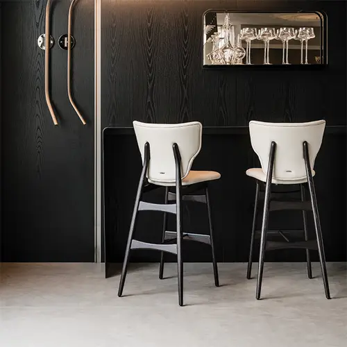 Taburete bar y cocina tapizado Dumbo