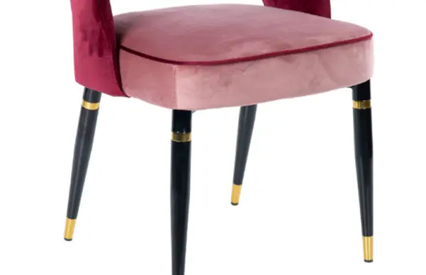 Silla Velvet Houston rosa
