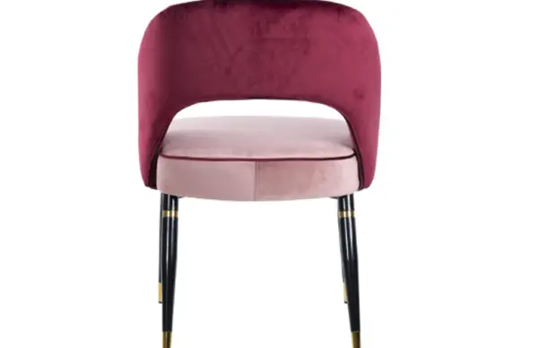Silla Velvet Houston rosa