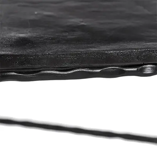 Mesa de centro de aluminio rectangular