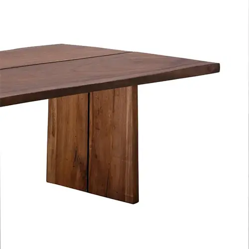Mesa comedor madera suar natural