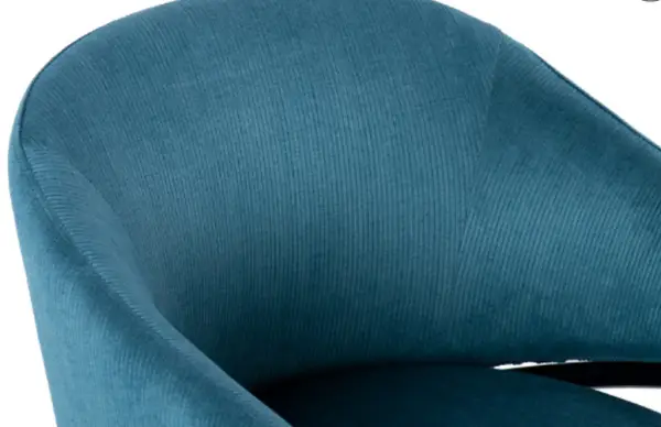 Silla Velvet Atlanta terciopelo azul