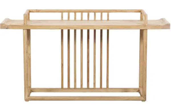 Consola Pang madera olmo reciclado