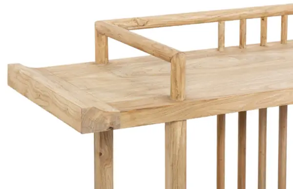 Consola Pang madera olmo reciclado