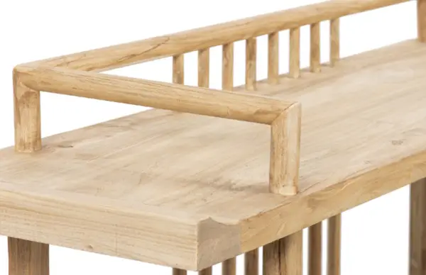 Consola Pang madera olmo reciclado