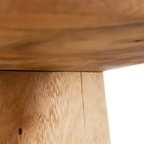Mesa auxiliar madera de suar natural