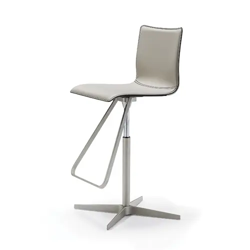 Taburete regulable tapizado Toto X Cattelan italia