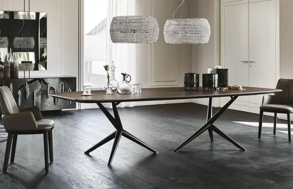 Mesa de comedor ovalada Atlantis Cattelan Italia