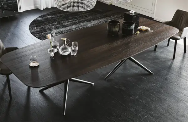 Mesa de comedor ovalada Atlantis Cattelan Italia