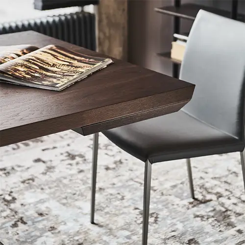 Mesa de comedor extensible Eliot Wood Drive