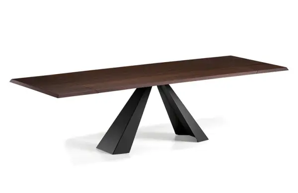 Mesa de comedor extensible Eliot Wood Drive