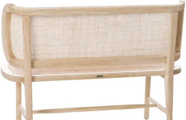 Banco Nagpur madera rectángular