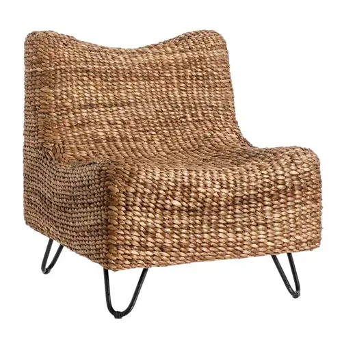 Sillón fibra natural