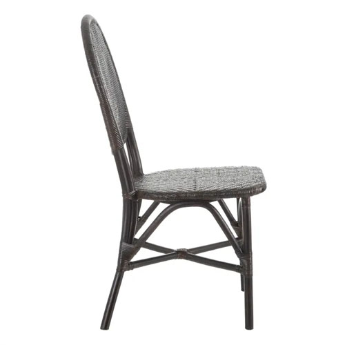 Silla ratán negra