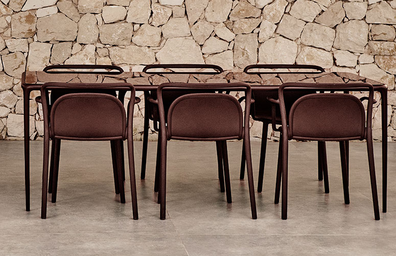 Mesa de comedor de jardín Xaloc