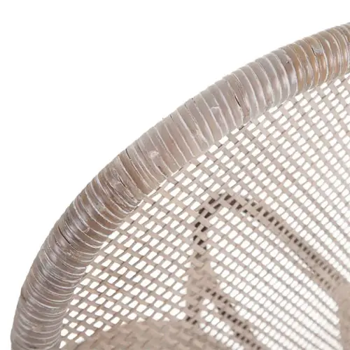 Silla ratán marrón-beige