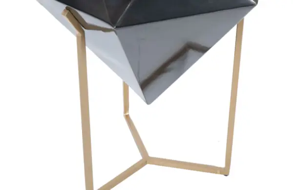 Mesa auxiliar Caledon hierro dorado