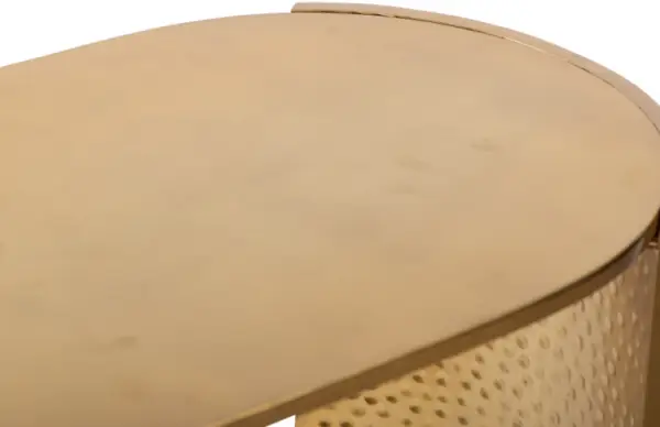 Consola Gympie Latón dorado