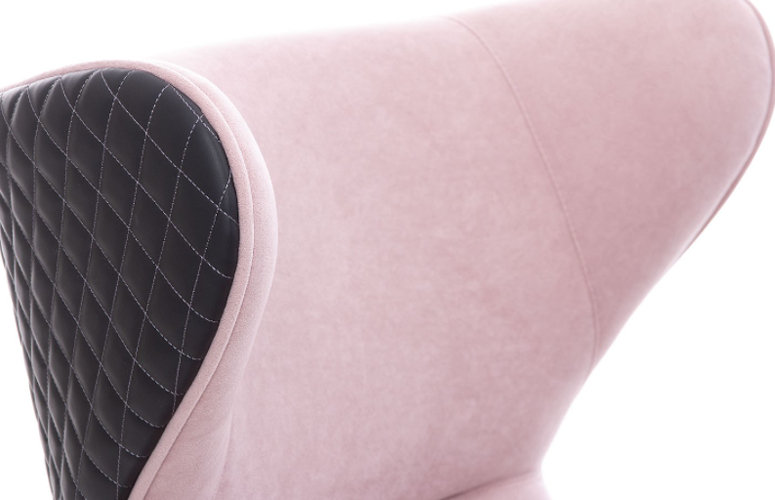 Sillón Velvet Baltimore terciopelo rosa