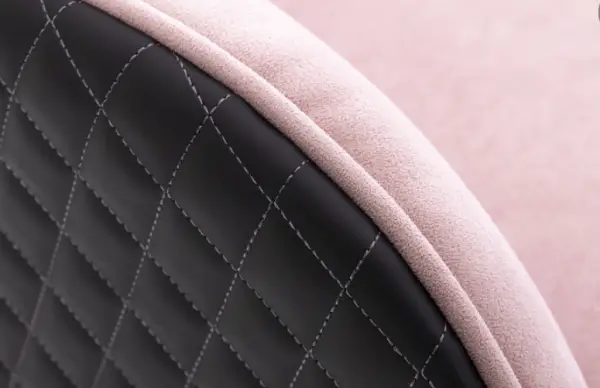 Sillón Velvet Baltimore terciopelo rosa