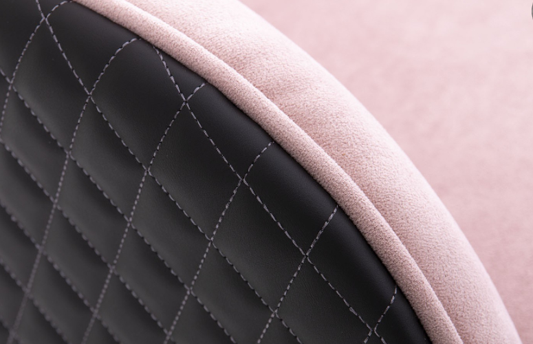 Sillón Velvet Baltimore terciopelo rosa