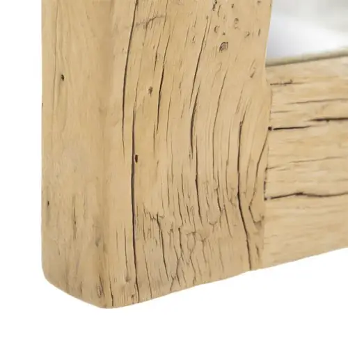 Espejo madera de olmo natural
