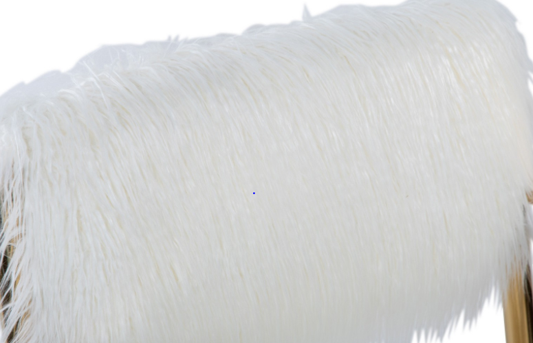 Sillón Kelowna tela blanco