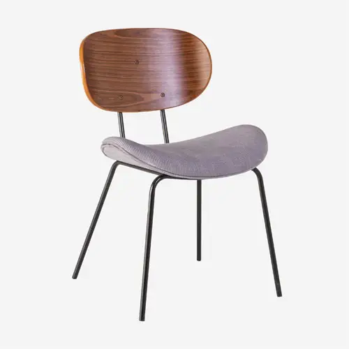 Silla Scandi gris