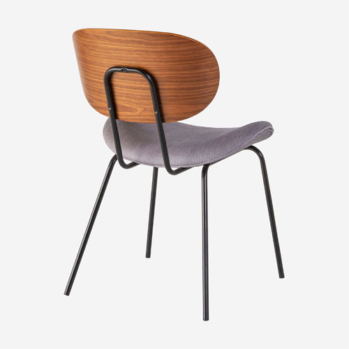 Silla Scandi gris