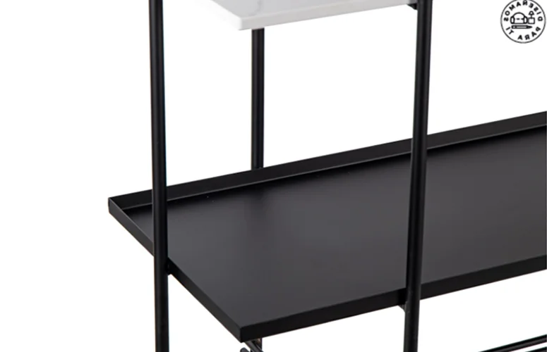 Estantería Kerava hierro negro