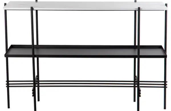 Estantería Kerava hierro negro