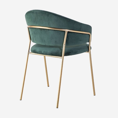 Silla Leslie verde