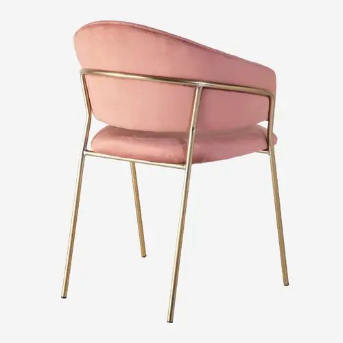 Silla Leslie rosa