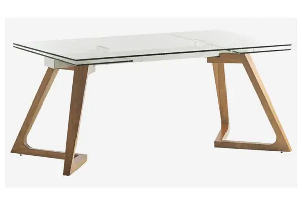 Mesa de comedor extensible Gate